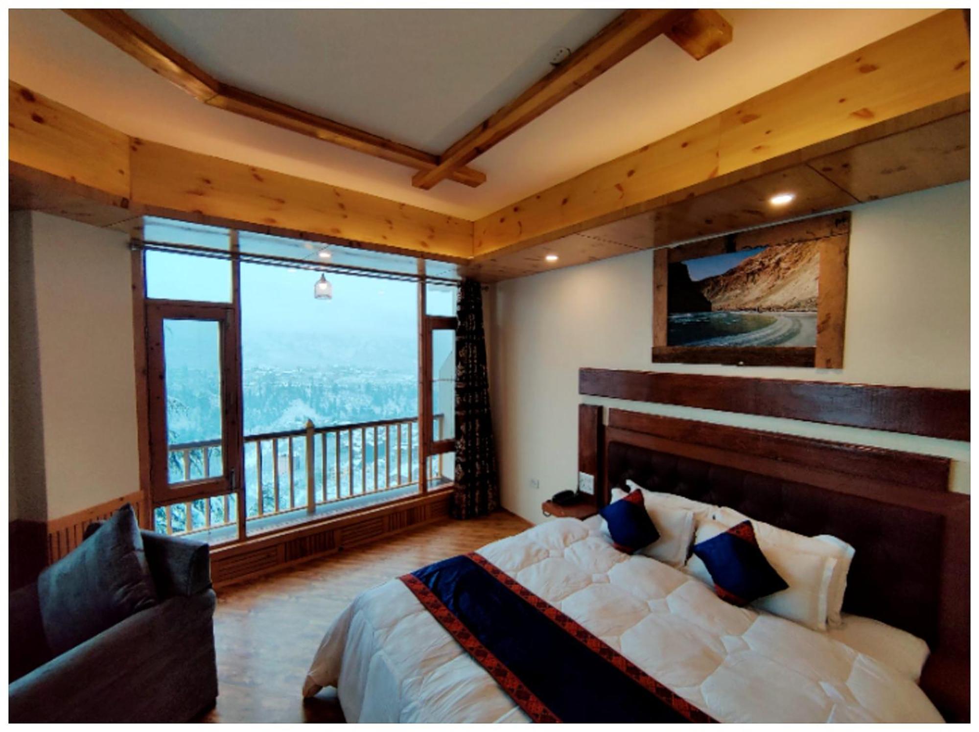 Manali Hotel T H E - B D - R E S O R T - Free Parking - Jungle Safari And Restaurant Facilities -Luxury & Spacious Room - Best Premium Hotel In Manali Exterior foto